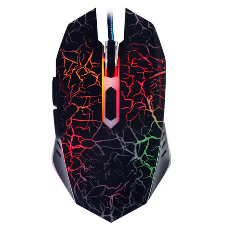 Clavier et souris gaming filaires avec rétroéclairage tricolore Les Visionnaires
