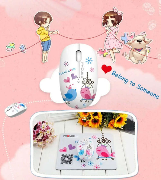 Souris sans fil ergonomique FMOUSE MINI Les Visionnaires