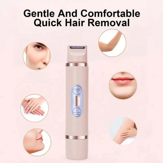 Dual-Head Electric Shaver Painless Women's Epilator Les Visionnaires