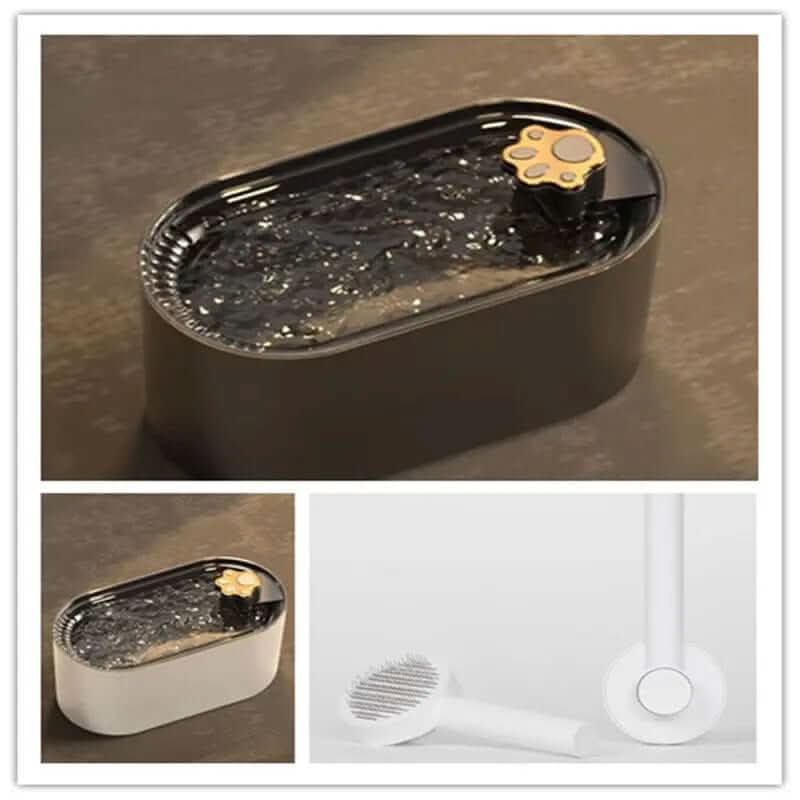 Fontaine à Eau Automatique 3L pour Chats et Chiens Les Visionnaires