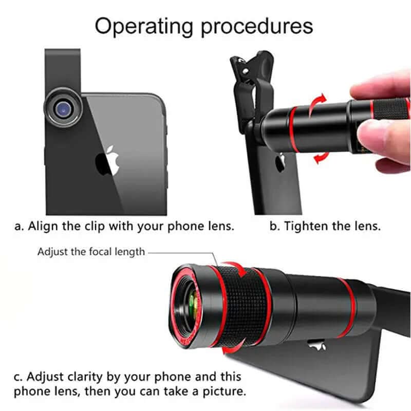L'objectif télescopique pour téléphone portable Les Visionnaires