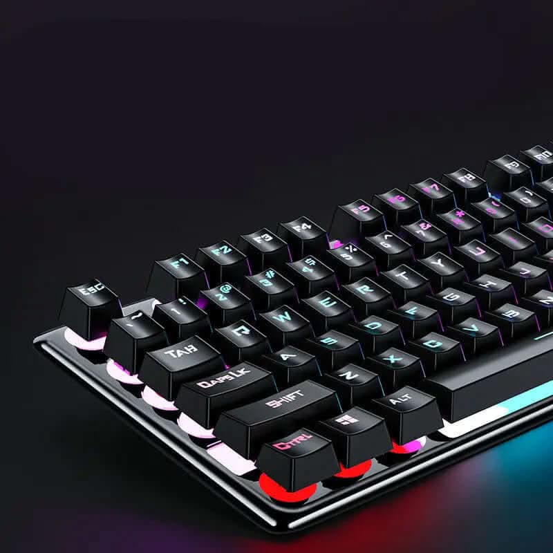 Ensemble clavier, souris et casque Steampunk Les Visionnaires