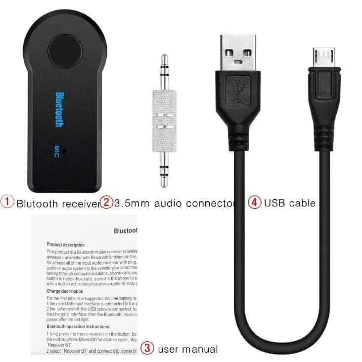 Adaptateur Bluetooth X6 3-en-1 Les Visionnaires