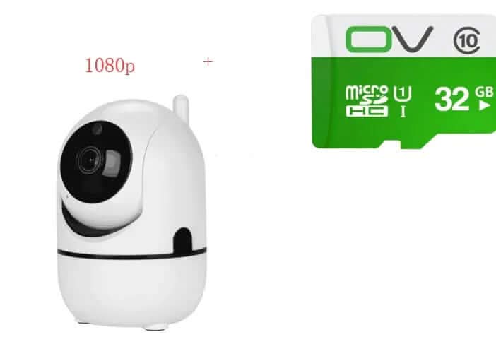 Caméra IP Sans Fil 1080P – Sécurité Intelligente et Suivi Automatique Les Visionnaires
