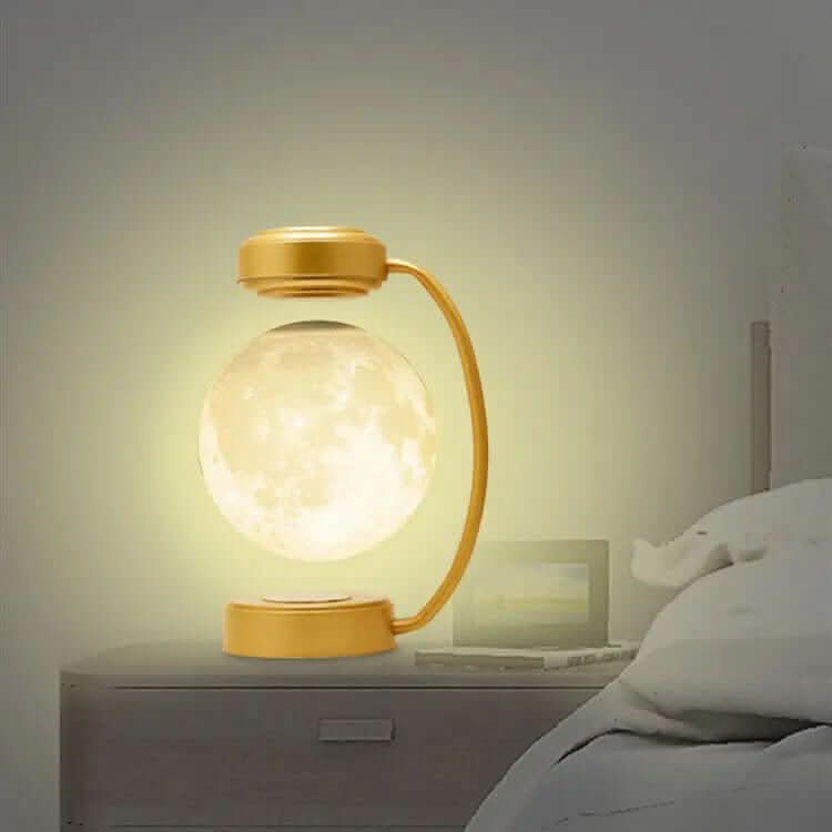 Lampe Lune LED 3D Flottante- décoration intérieur Les Visionnaires