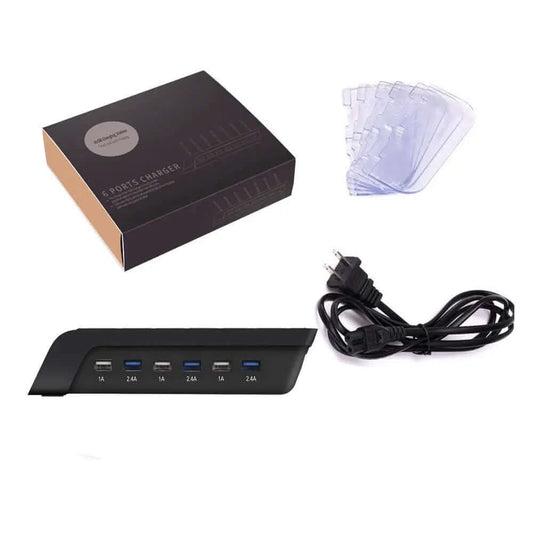 Support de chargement USB à six ports pour téléphone portable Les Visionnaires