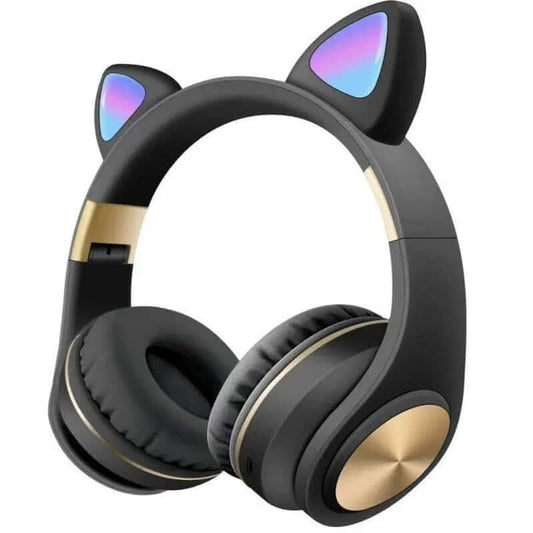 Casque Bluetooth avec Oreilles de Chat Les Visionnaires