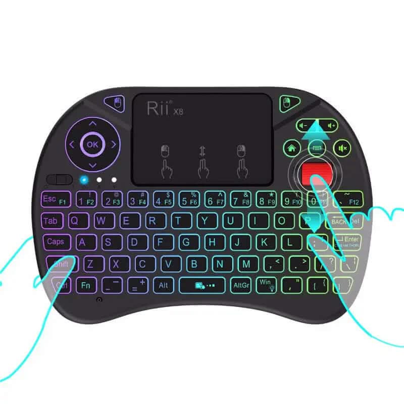 Clavier sans fil i8X Les Visionnaires