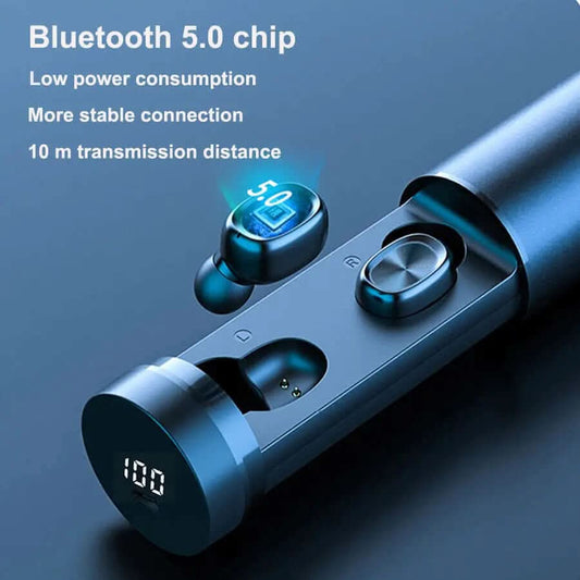Écouteurs Bluetooth 5.0 sans fil 8D HIF Les Visionnaires