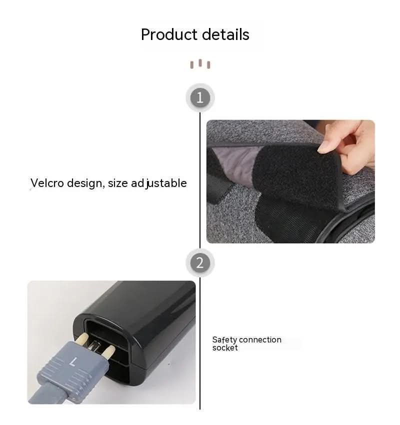 Air Knee Massager Wholesale Household Air Pressure Massager Electric Air Wave Leg Massage Instrument Leg Massage Machine Les Visionnaires
