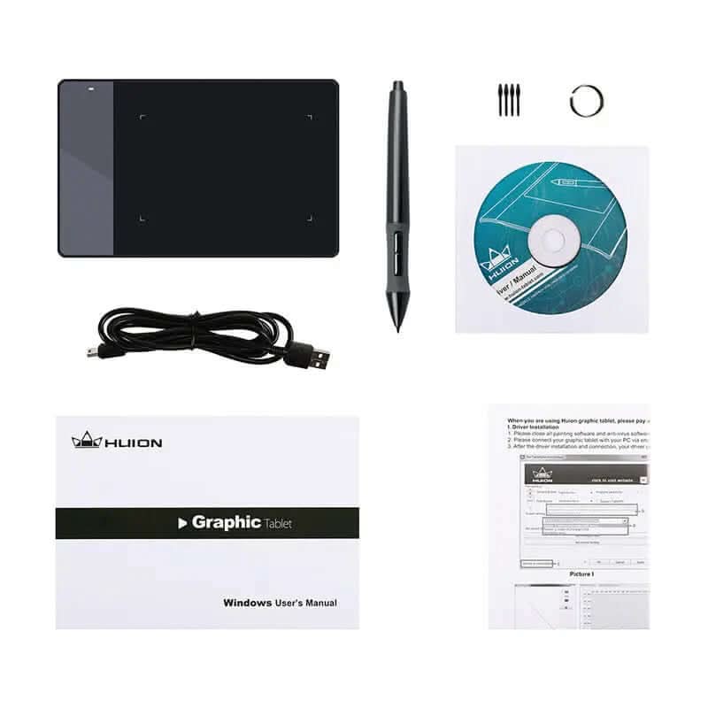 HUION 420 tablette graphique Les Visionnaires
