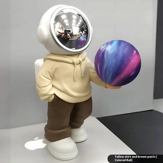 Lampe de nuit colorée audio Bluetooth sans fil Astronaute Les Visionnaires