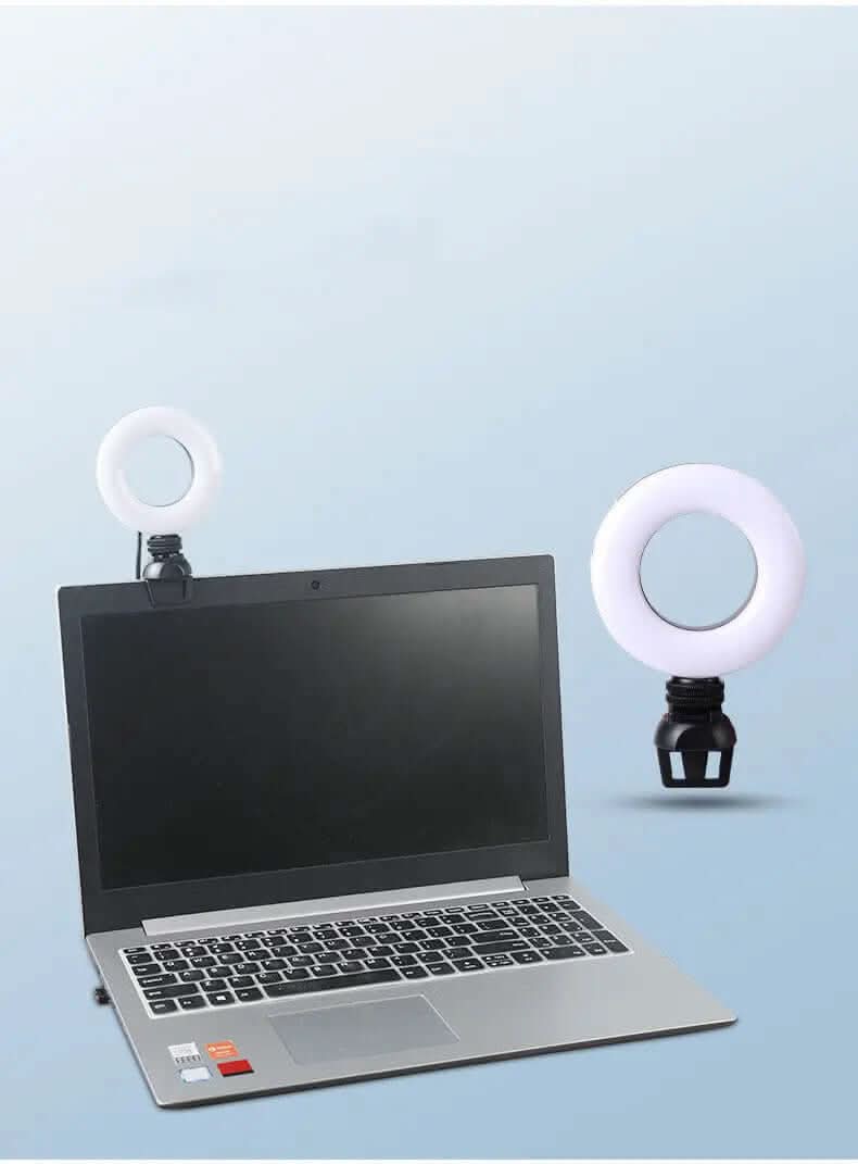 Lampe LED Annulaire pour Vidéoconférence et Photographie Les Visionnaires