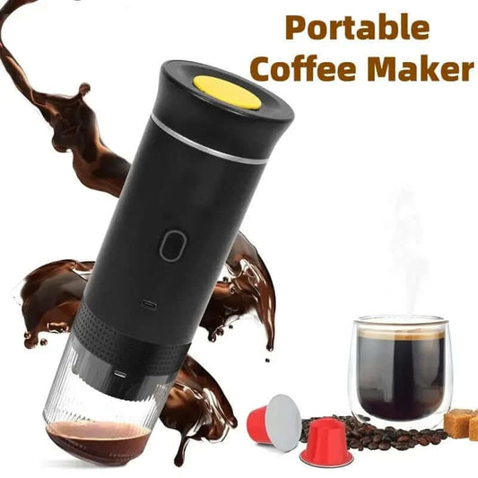 Electric Grinder Coffee Travel Handy 3 In1 Espresso Portable Coffee Espresso Maker Machine Cafe Portable Capsule Coffee Machine Kitchen Gadgets Les Visionnaires