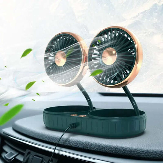 Ventilateur double tête flexible USB Les Visionnaires