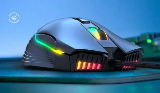 Souris gaming filaire avec éclairage RGB Les Visionnaires