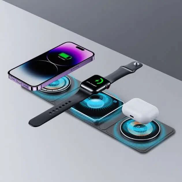 station de charge sans fil- pliable - Les Visionnaires