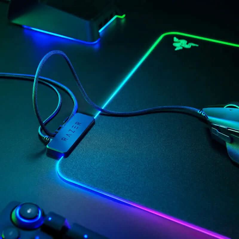 Tapis de souris Razer Firefly Hard V2 RGB Les Visionnaires