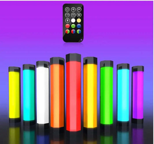 Tube LED RGB étanche pour photographie et vidéo Les Visionnaires