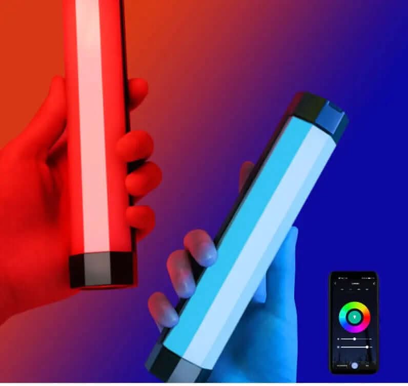 Tube LED RGB étanche pour photographie et vidéo Les Visionnaires