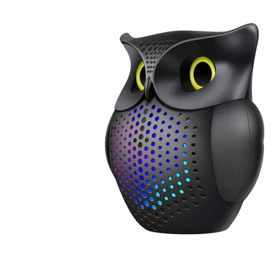 Enceinte Bluetooth sans fil motif hibou créatif Les Visionnaires