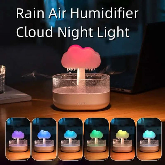 humidificateur veilleuse style nuage de pluie Les Visionnaires