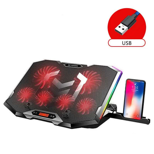 Support de refroidissement silencieux pour ordinateur portable Les Visionnaires