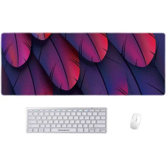 Tapis de souris XXL noir et rouge Les Visionnaires