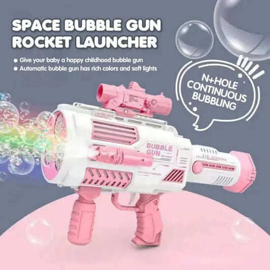 Pistolet à Bulles Rocket- jeux extérieur Les Visionnaires