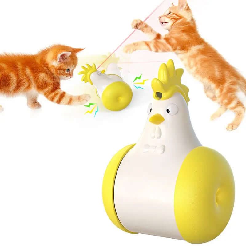 Jouet pour chat- jouet Électrique Sonore Tumbler pour Chat Les Visionnaires