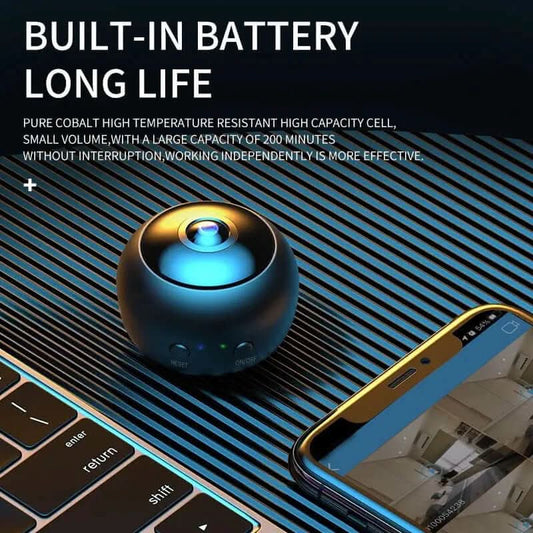 mini caméra IP WiFi 1080P HD Les Visionnaires