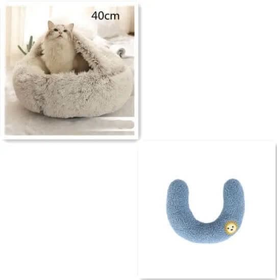 Lit rond en peluche Les Visionnaires