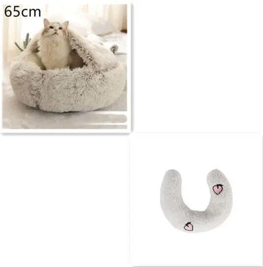 Lit rond en peluche Les Visionnaires