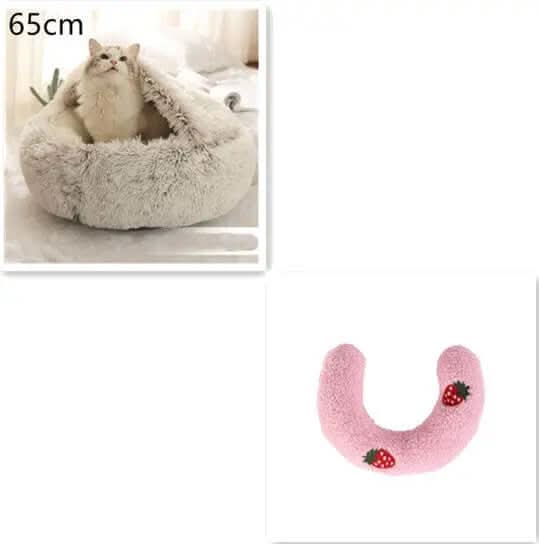 Lit rond en peluche Les Visionnaires