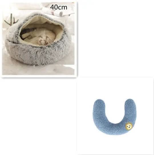 Lit rond en peluche Les Visionnaires