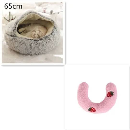 Lit rond en peluche Les Visionnaires