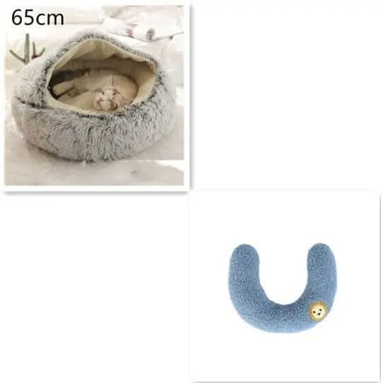 Lit rond en peluche Les Visionnaires