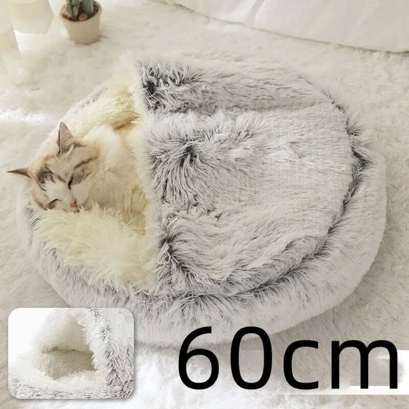Lit rond en peluche Les Visionnaires