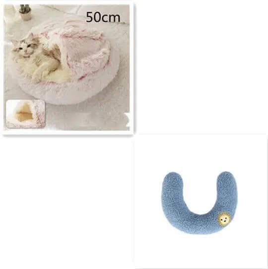 Lit rond en peluche Les Visionnaires