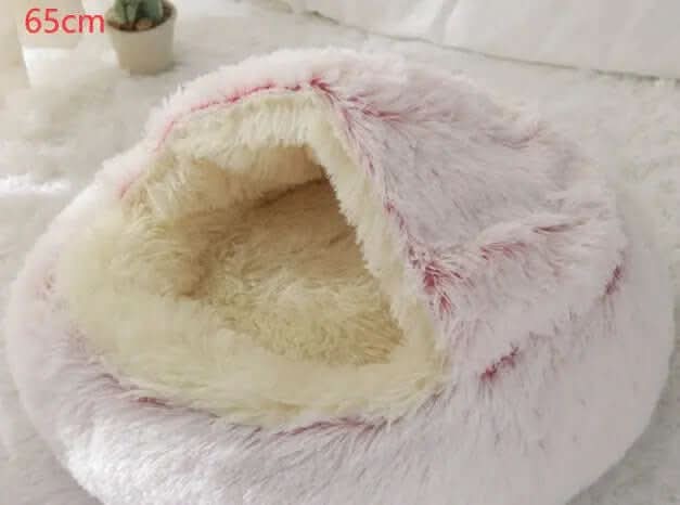 Lit rond en peluche Les Visionnaires