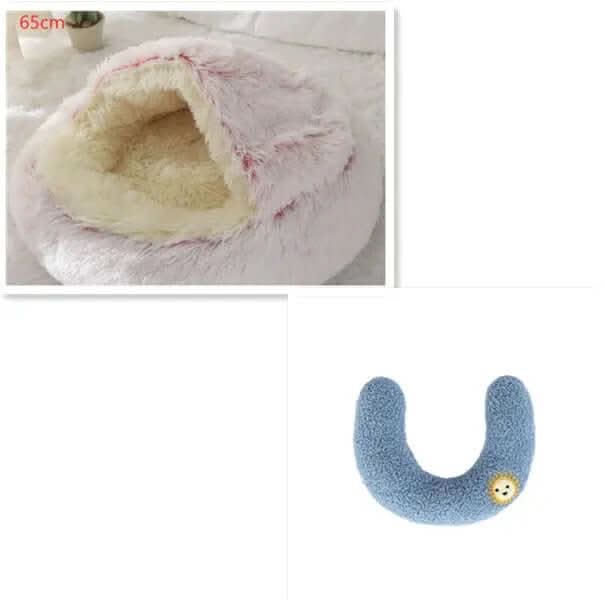 Lit rond en peluche Les Visionnaires