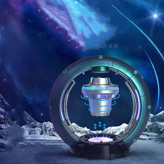 Vaisseau spatial à lévitation magnétique, OVNI, avec haut-parleur Bluetooth Les Visionnaires