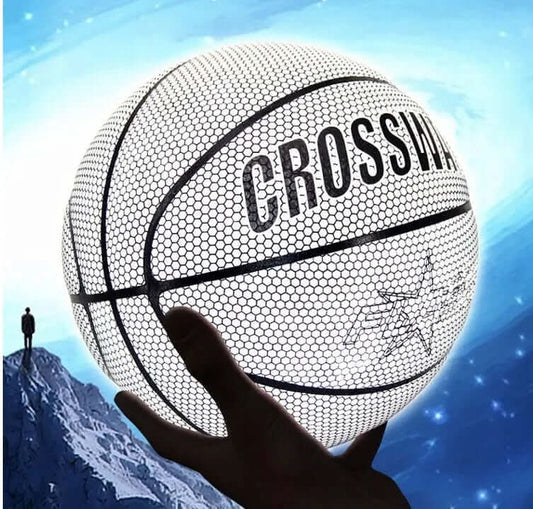 Ballon de basket réfléchissant et lumineux Les Visionnaires