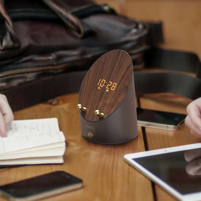 Haut-parleur en bois à induction intelligente Les Visionnaires