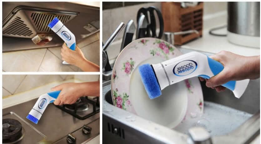 Brosse de nettoyage électrique pour carrelage en céramique Les Visionnaires