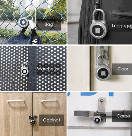 Cadenas intelligent à empreinte digitale Les Visionnaires