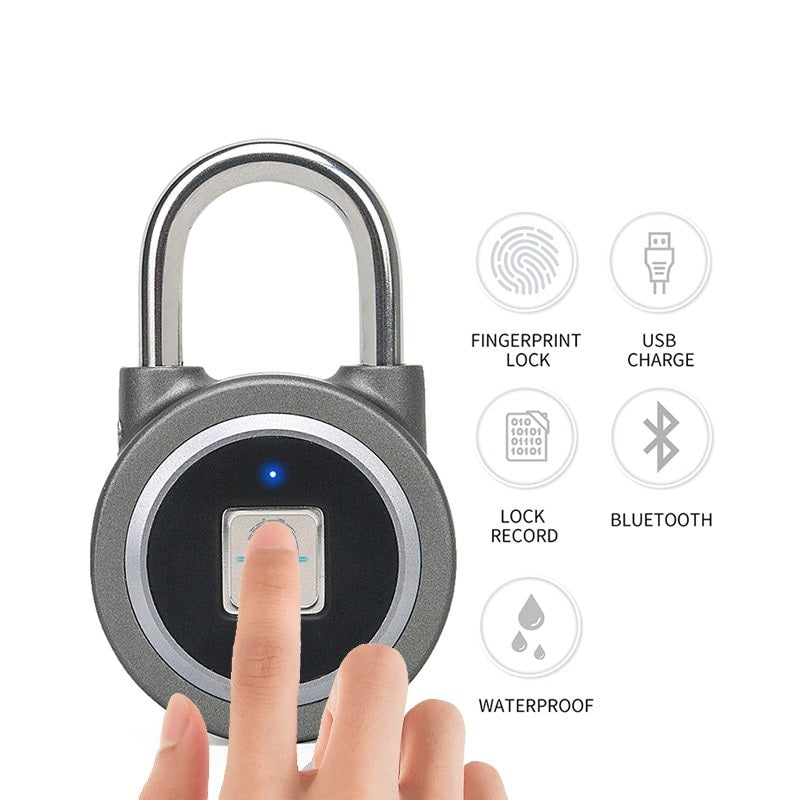 Cadenas intelligent à empreinte digitale Les Visionnaires