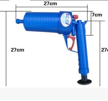 Pistolet de débouchage à air comprimé haute pression Les Visionnaires