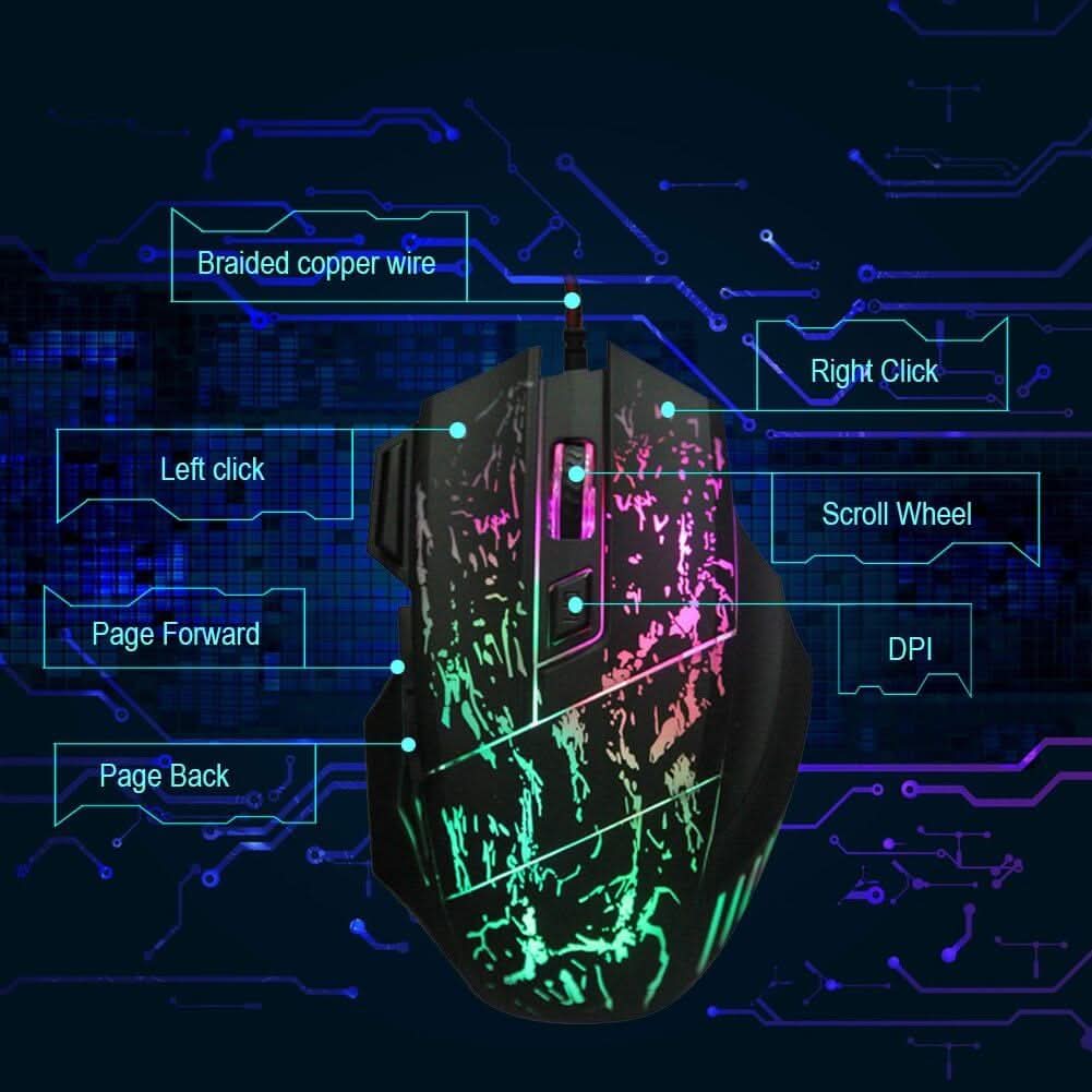 Souris de jeu pour ordinateur Les Visionnaires
