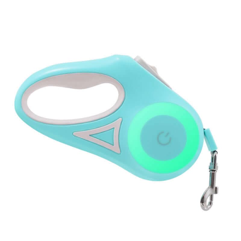 Laisse rétractable avec collier et projecteur automatique Les Visionnaires
